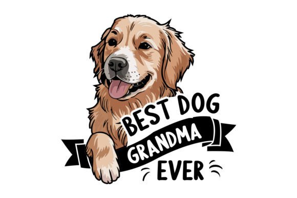 Best Dog Grandma Ever Funny SVG T-shirts