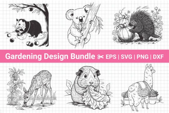 Fun Animal SVGs for Graphic Designers