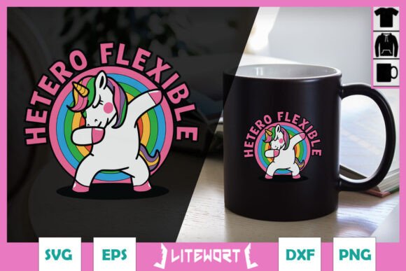 Rainbow Dab Unicorn Funny SVG Review